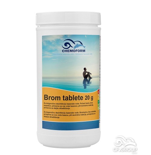 Chemoform Brom tablete 20g 1 kg