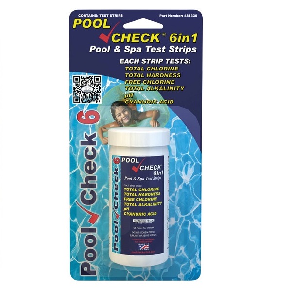 POOLCHECK 6IN1 - TEST TRAKICE (50 KOM)